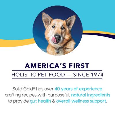 Show full view: Solid Gold Weight Control Low-Fat & Low-Calorie Alaskan Pollock Whole Grain Dry Dog Food, 24-lb bag slide 10 of 12