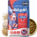 Solid Gold Weight Control Low-Fat & Low-Calorie Whole Grain Recipe Alaskan Pollock Dry Dog Food for Medium & Large Dogs, 24-lb bag
