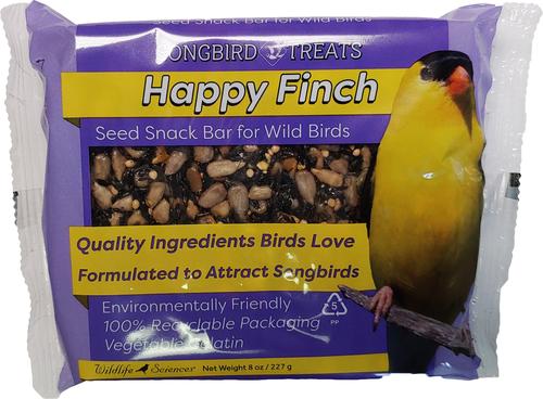 Show full view: Songbird Treats Happy Finch Seed Bar Bird Treats, 8-oz cake, 12 count slide 2 of 5