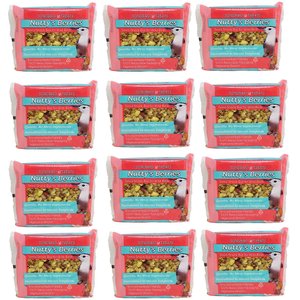 Songbird Treats Nutty's Berries Seed Bar Bird Treats, 8-oz cake, 12 count