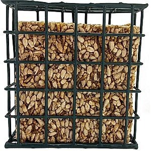 Songbird Treats Sunny Mealworm Large Seed Bar Bird Treats, 7-oz cake, 12 count