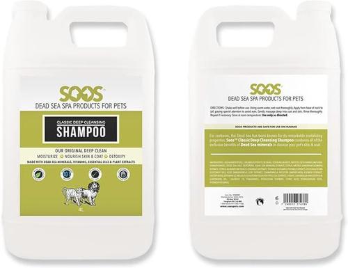 Show full view: Soos Pets Classic Deep Cleansing Dog & Cat Shampoo, 135-fl oz bottle slide 2 of 5