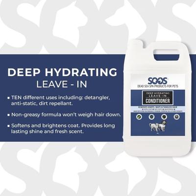 Show full view: Soos Pets Deep Hydrating Leave-In Dog & Cat Conditioner, 135-fl oz bottle slide 4 of 10