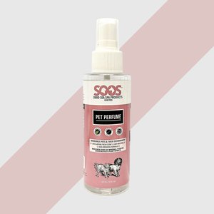 Soos Pets Dog & Cat Perfume Spray, 4-fl oz bottle