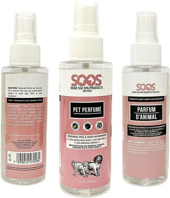 Show full view: Soos Pets Dog & Cat Perfume Spray, 4-fl oz bottle slide 3 of 4
