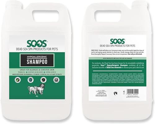 Show full view: Soos Pets Hypoallergenic Dog & Cat Shampoo, 135-fl oz bottle slide 2 of 5