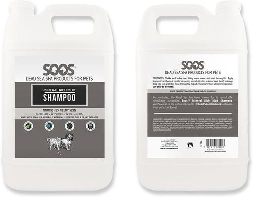 Show full view: Soos Pets Mineral Rich Mud Dog & Cat Shampoo, 135-fl oz bottle slide 3 of 8