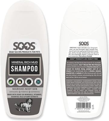 Show full view: Soos Pets Mineral Rich Mud Dog & Cat Shampoo, 8-fl oz bottle slide 2 of 7