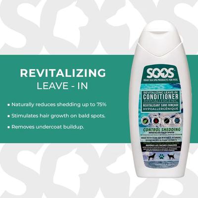 Show full view: Soos Pets Revitalizing Leave-In Dog & Cat Conditioner, 16.9-fl oz bottle slide 3 of 7