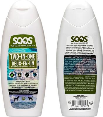 Show full view: Soos Pets Two-in-One Dog & Cat Shampoo & Conditioner, 16.9-fl oz bottle slide 2 of 6