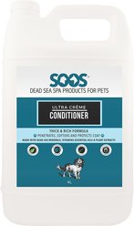 Soos Pets Ultra Creme Dog & Cat Conditioner, 135-fl oz bottle