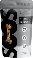 Soos Wellness Chicken Tenders Jerky Dog Treats, 4-oz bag