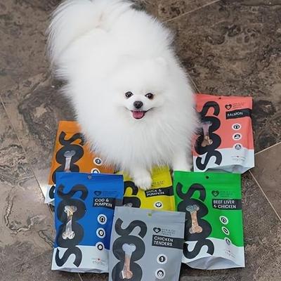 Show full view: Soos Wellness Chicken Tenders Jerky Dog Treats, 4-oz bag slide 6 of 9