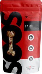 Soos Wellness Lamb Jerky Dog Treats, 4-oz bag