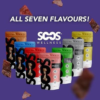 Show full view: Soos Wellness Lamb Jerky Dog Treats, 4-oz bag slide 7 of 8