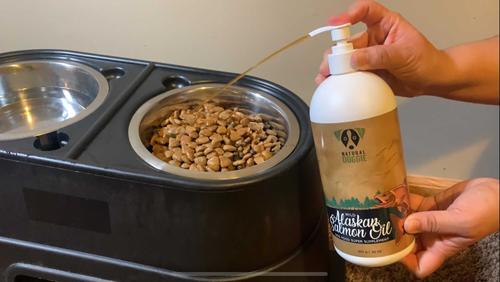 Show full view: BuddyRest Wild Alaskan Salmon Oil Dog Supplement, 16-fl oz bottle slide 4 of 6