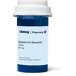 Sotalol HCl (Generic) Tablets, 80-mg, 1 tablet