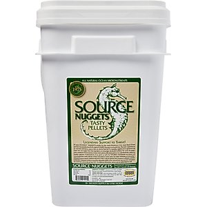 Source Nugget Skin, Coat & Hoof Care Horse Supplement, 25-lb bucket