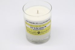 Southern Therapy Candles Cat to be Lemon Me Odor Eliminator Candle slide 2 of 2