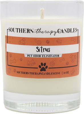 Show full view: Southern Therapy Candles Sitrus Odor Eliminator Candle slide 1 of 2