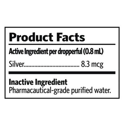 Show full view: Sovereign Silver Pets Daily+ Immune Support Bio-Active Silver Hydrosol Dog & Cat Supplement, 4-fl oz bottle slide 3 of 11