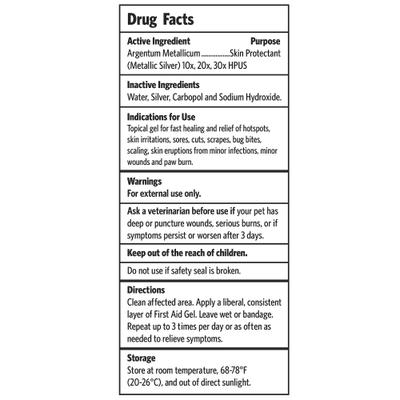 Show full view: Sovereign Silver Pets First Aid Gel for Dogs & Cats, 1-fl oz bottle slide 3 of 7