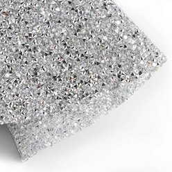 Sparkles Home Rhinestone Dog Bone Placemat, Silver slide 2 of 3