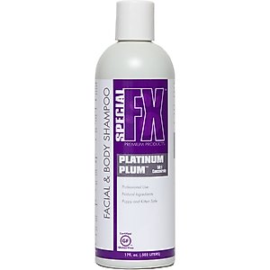 Special FX Platinum Plum Facial & Body Dog & Cat Shampoo, 17-fl oz bottle