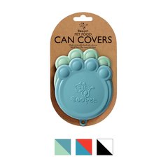 Speckle & Spot by Ore' Originals Pet Can Cover, Jade/Dusty Blue, 2 count