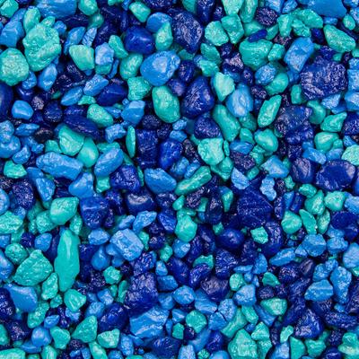 Show full view: Spectrastone Premium Aquarium Gravel, 5-lb bag, Blue Jean slide 2 of 2