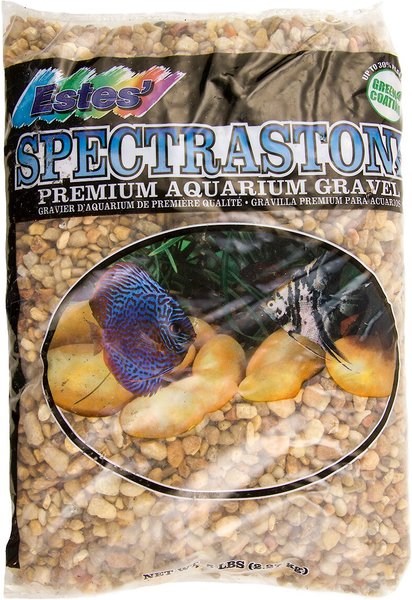 Show full view: Spectrastone Premium Aquarium Gravel, 5-lb bag, Walnut slide 1 of 2