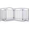Show in main carousel: Spirich Extra Wide Freestanding Wire Dog Gate, White slide 6 of 9