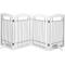 Show in main carousel: Spirich Freestanding Black Wire Dog Gate, White, 4 Panel slide 6 of 10