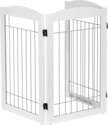 Show full view: Spirich Freestanding Foldable Wire Dog Gate, 3 Panel slide 9 of 9