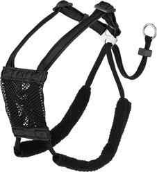 Sporn Comfort Training Mesh No Pull Dog Harness, Black, Medium: 12 to 17-in neck