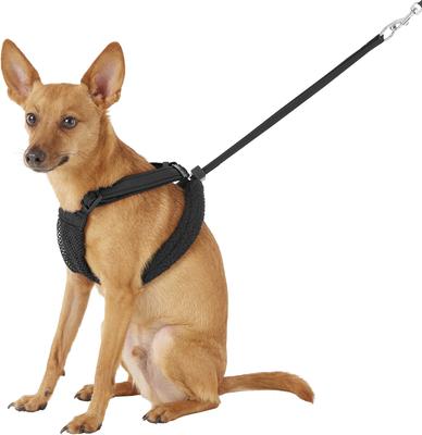 Show full view: Sporn Comfort Training Mesh No Pull Dog Harness, Black, Medium: 12 to 17-in neck slide 3 of 10