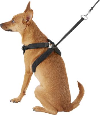 Show full view: Sporn Comfort Training Mesh No Pull Dog Harness, Black, Medium: 12 to 17-in neck slide 4 of 10