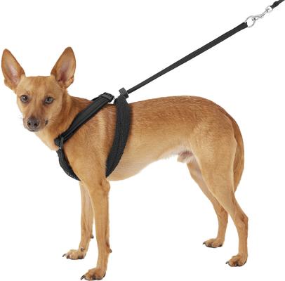 Show full view: Sporn Comfort Training Mesh No Pull Dog Harness, Black, Medium: 12 to 17-in neck slide 5 of 10