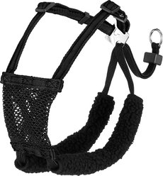 Sporn Comfort Training Mesh No Pull Dog Harness, Black, Small: 9 to 12-in neck