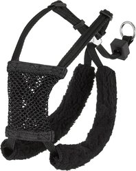 Sporn Comfort Training Mesh No Pull Dog Harness, Black, X-Small: 8 to 10-in neck