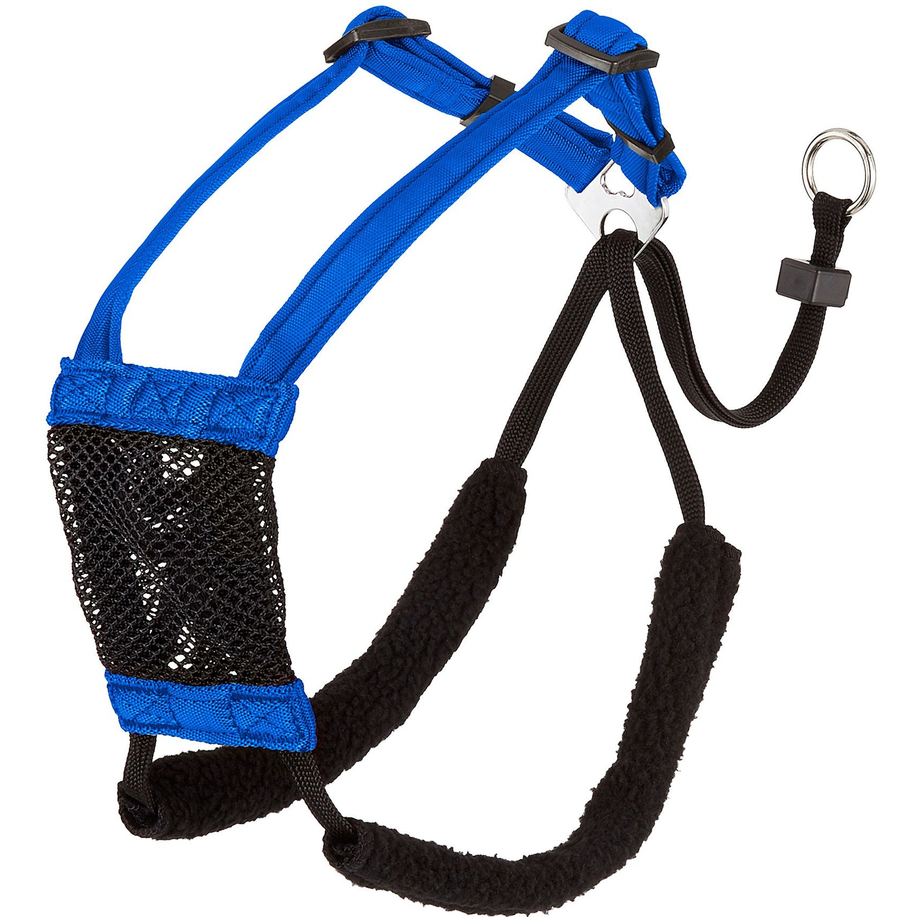 Sporn Comfort Training Mesh No Pull Dog Harness, Blue, Medium: 12 to 17-in neck