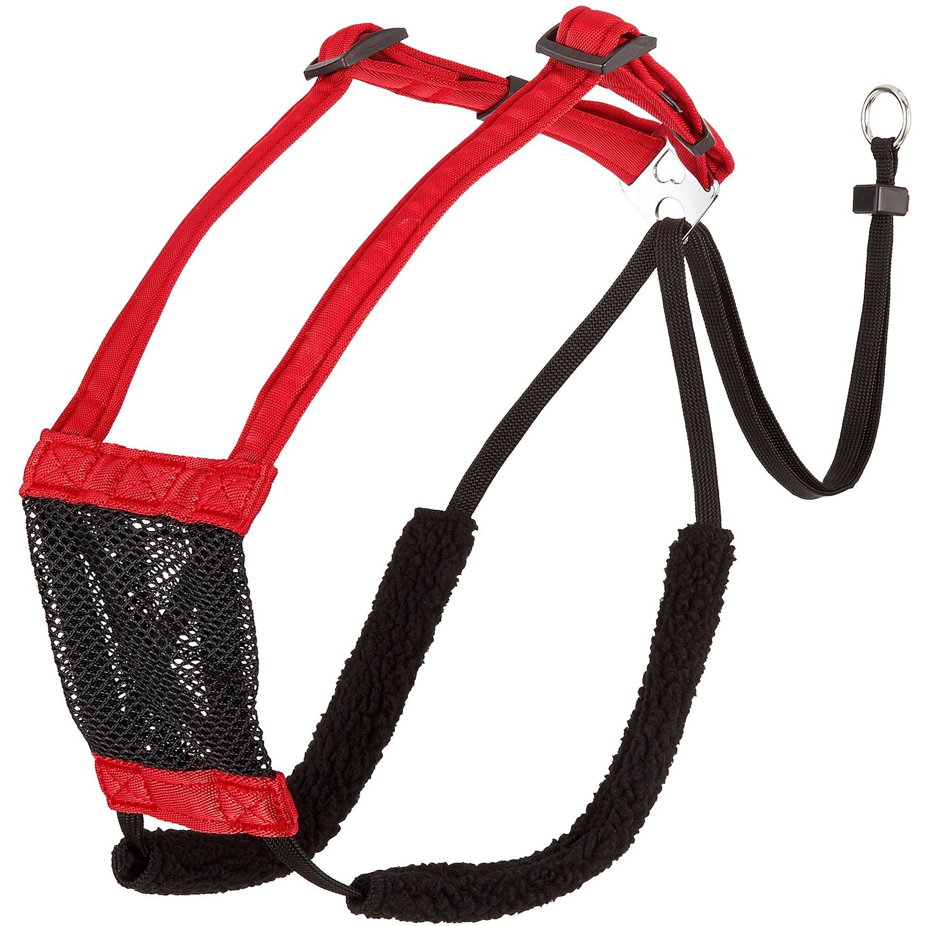Sporn Comfort Training Mesh No Pull Dog Harness, Red, Large/X-Large: 16 to 24-in neck