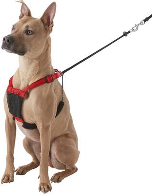 Show full view: Sporn Comfort Training Mesh No Pull Dog Harness, Red, Large/X-Large: 16 to 24-in neck slide 3 of 11