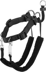 Sporn Original No Pull Training Halter Dog Harness, Black, Medium: 12 to 17-in neck