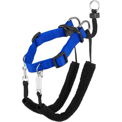 Sporn Sporn Original No Pull Training Halter Dog Harness, Blue, Medium: 12 to 17-in neck