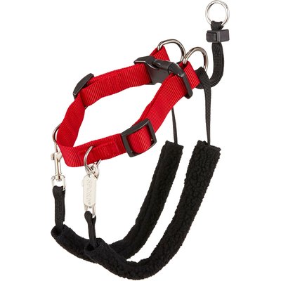 Sporn Sporn Original No Pull Training Halter Dog Harness, Red, Medium: 12 to 17-in neck