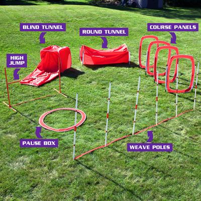 Show full view: SportPet Designs Dog 6 Piece Agility Kit slide 2 of 4