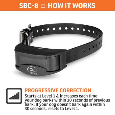 Show full view: SportDOG NoBark 8 Standard Waterproof Dog Bark Shock Collar slide 3 of 9