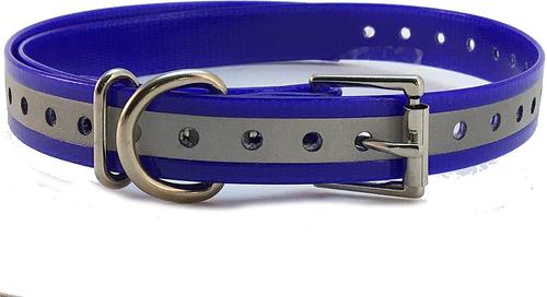 Show full view: SportDOG Replacement Strap Dog Collar, Blue Reflective, 3/4-in slide 2 of 4