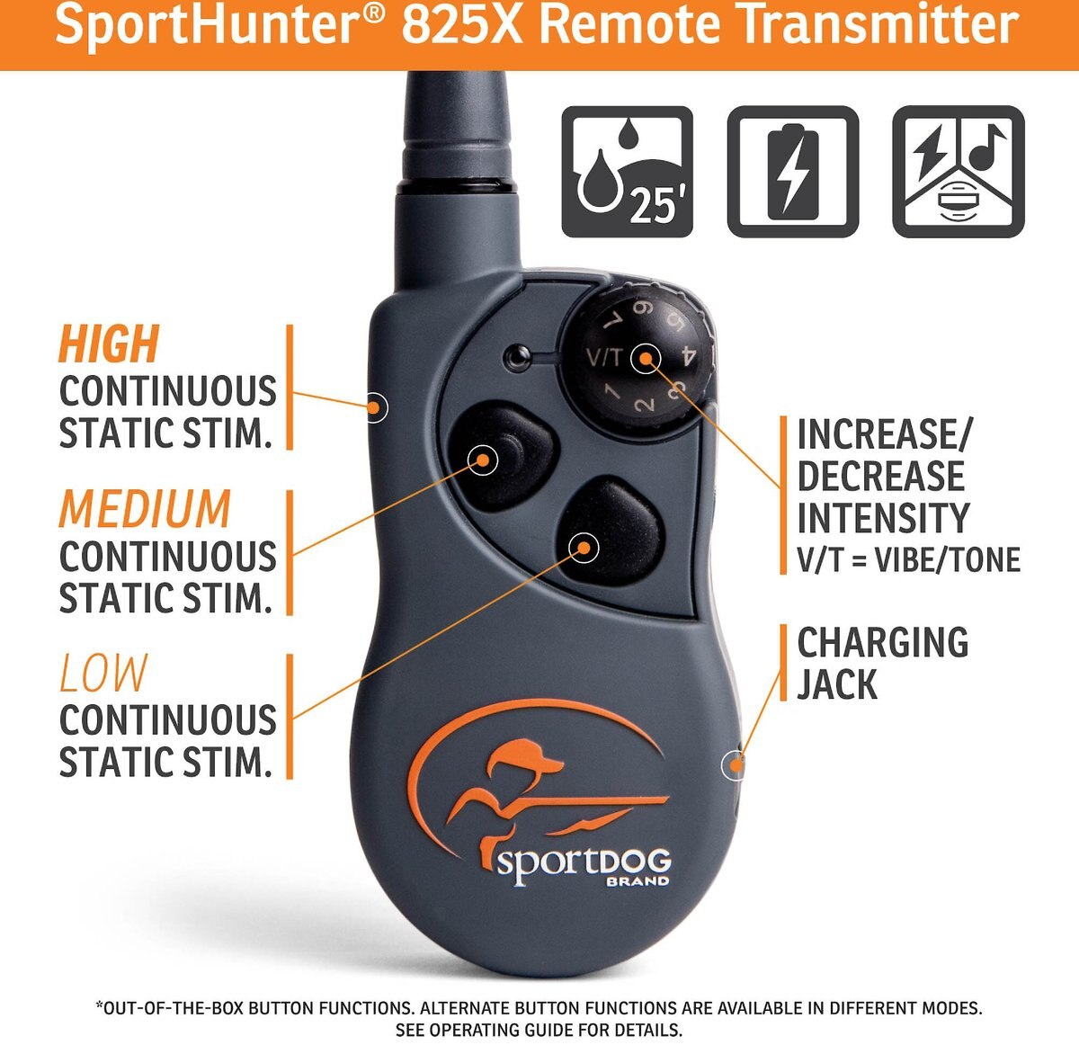SportDOG SportHunter 825X Remote Training Dog Shock Collar